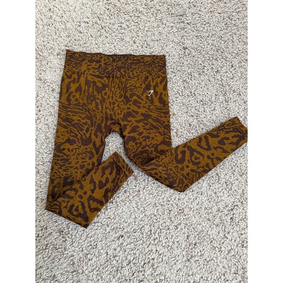 Gymshark Womens Animal Print Legging XL - Picture 14 of 14